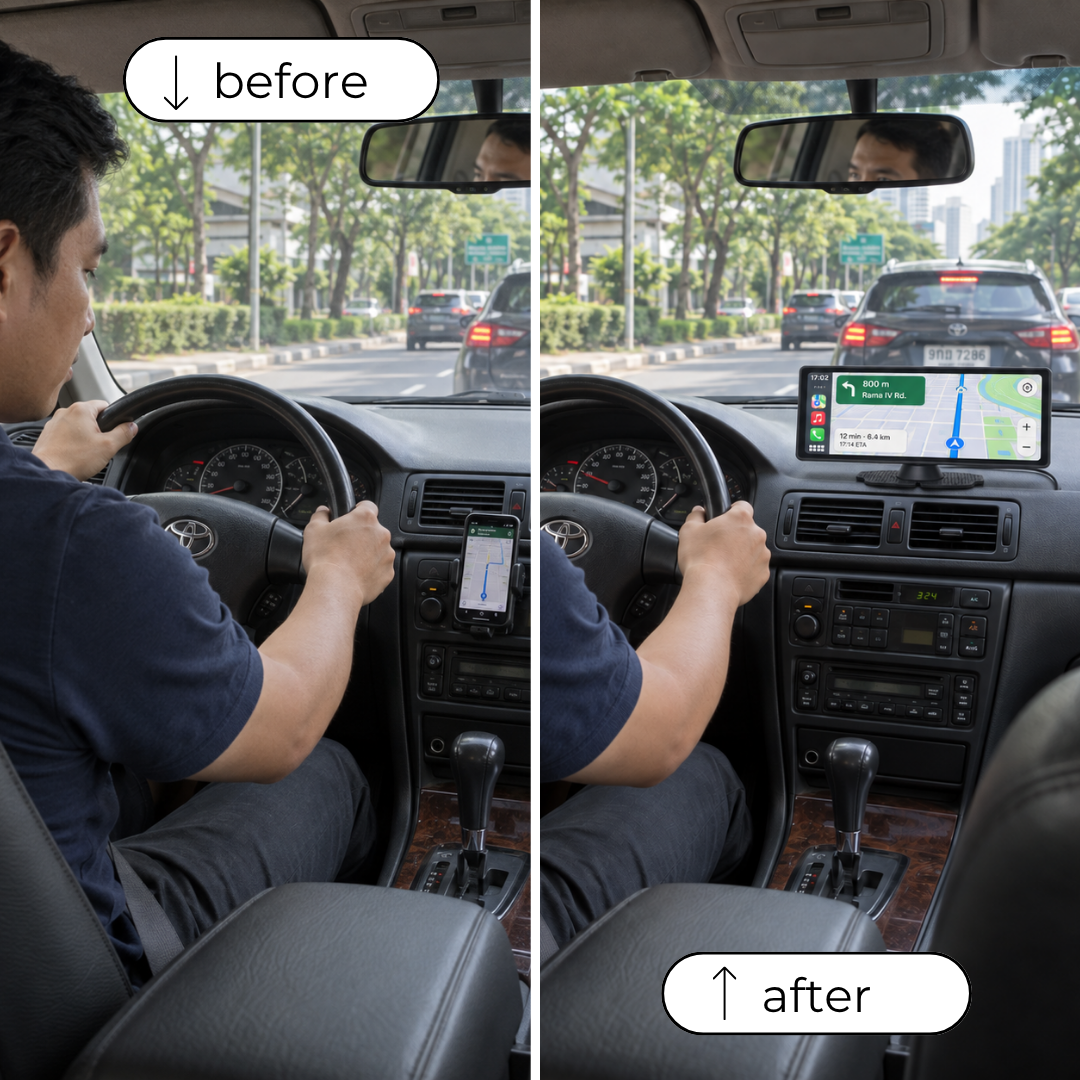 IRELIO™ Apple Carplay & Android Auto Car Display Screen