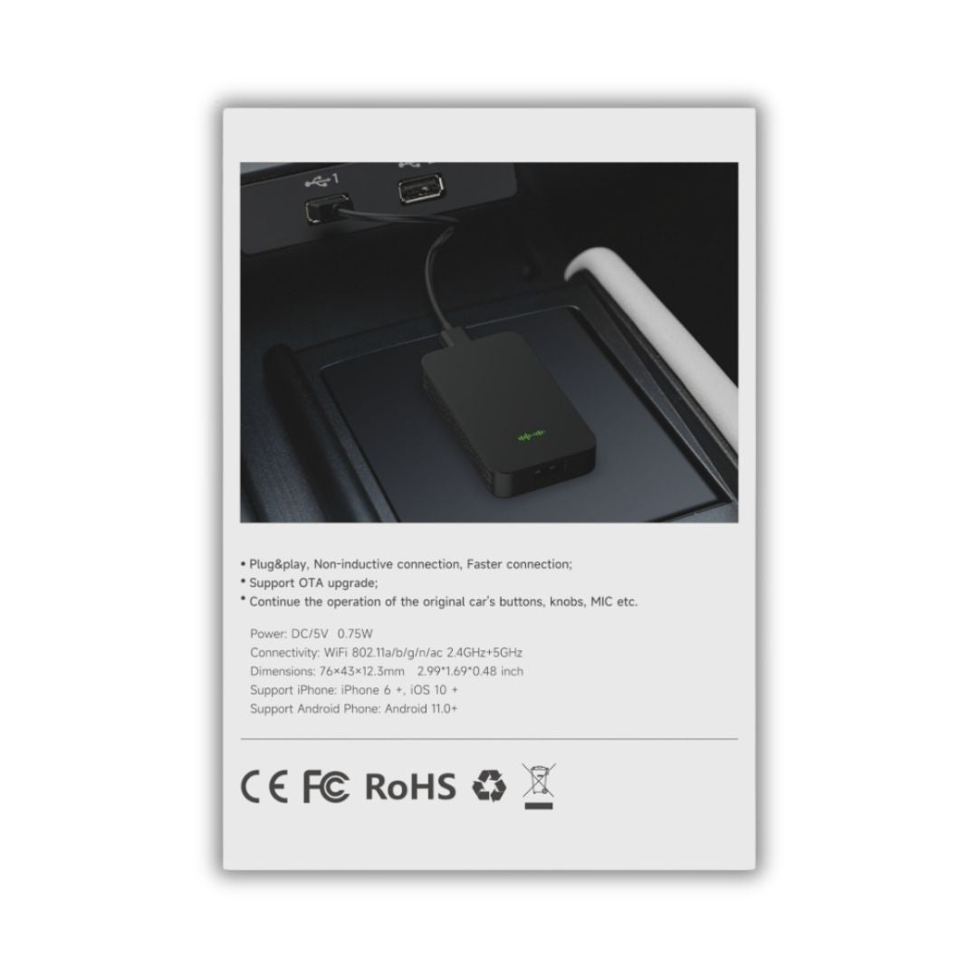 IRELIO™ Wireless Carplay Kit 3.0