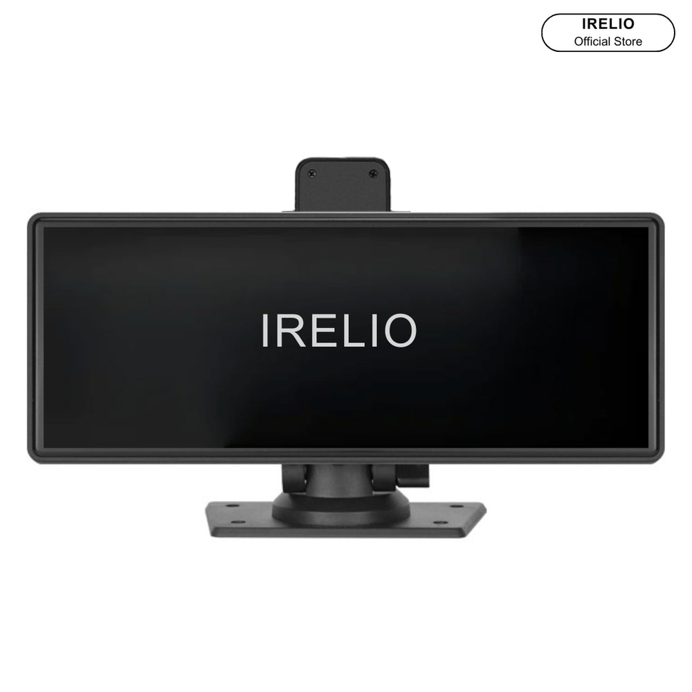 IRELIO™ Apple Carplay & Android Auto Car Display Screen with Integrated Dashcam